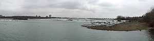 The Upper Niagara River Rapids in Low Water Conditions 