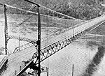 The Queenston - Lewiston Suspension Bridge - 1900
