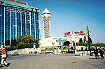 Casino Niagara and the surrounding hotels