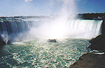 The Horseshoe Falls and the Maid of the Mist