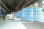 The generators at the Canadian Niagara Power Station