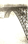 The Upper Steel Arch Bridge - January 27th 1938