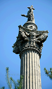 The Top of Brock's Monument - Queenston Heights Park