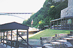 The American dock of the Maid of the Mist Tour Boat