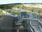 Niagara Tunnel Project - Conveyor Bridge Pulley - Courtesy of Strabag Inc.