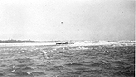 The stranded Subchaser in the Upper Niagara River Rapids 
