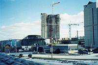 The new Niagara Casino under construction on Fallsview Boulevard at Murray Hill