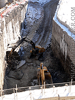 The Niagara Tunnel Water Intake Channel - Water Control Dam Site 