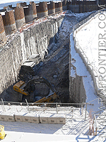 The Niagara Tunnel Water Intake Channel - Water Control Dam Site 