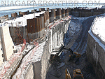 The Niagara Tunnel Water Intake Channel - Water Control Dam Site 