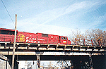 Canadian Pacific Railroad Locomotive