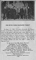 Devil's Hole Memorial Tablet 1902