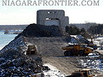 The Niagara Tunnel Water Intake Channel - Water Control Dam Site 