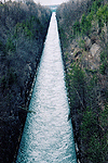 The Hydro Canal channels water to Sir Adam Beck #1 Power Station