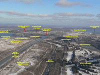 An Aerial View of Sir Adam Beck - Niagara Group