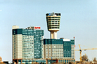 The Marriott Hotel & the Minolta Tower