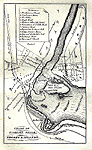 An 1844 map of Niagara Falls - showing location of Buring Springs