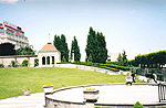 The stage and ampitheatre at Oakes Garden Theatre 