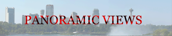 PANORAMIC VIEWS OF NIAGARA FALLS