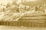 Removing Ice Jam at Queenston 