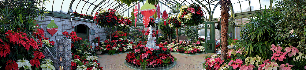Floral Showhouse - 2013 Christmas Display - Niagara Parks