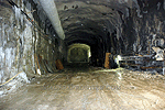 Inside the grout Tunnel Intake