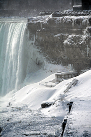 Journey Under the Falls Encased in Ice - Niagara Parks