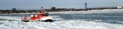 Niagara Queen II Breaking Ice - January 2014 