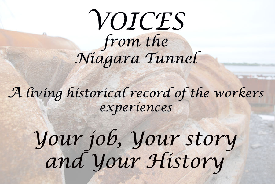 Voices From The Niagara Tunnel - A Living History