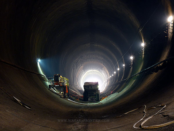 Inside the Niagara Tunnel