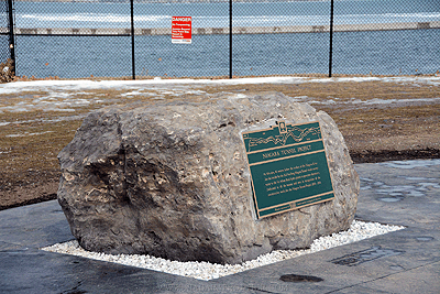 Niagara Tunnel Dedication Plaque