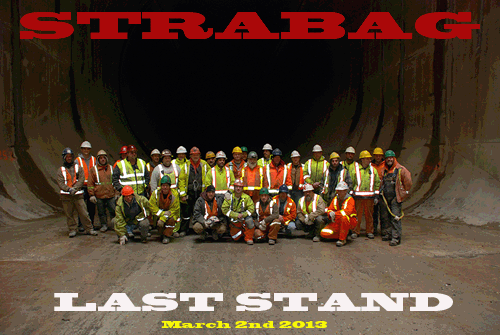 The Last Stand of workers before the tunnel is flooded
