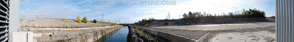 A Panoramic of the Outlet Channel - October 15th 2013