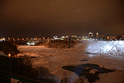 Great Gorge Ice Bridge at Night 