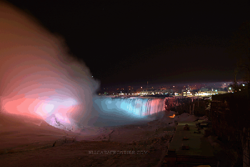 Table Rock & Horseshoe Falls Illuminated